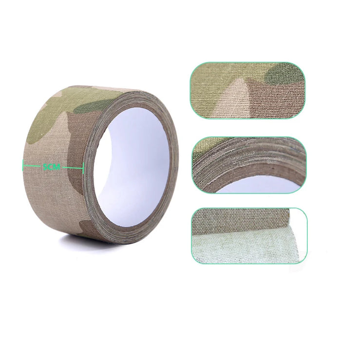 10M Duct Camping Camouflage Tape