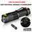 Mini Small Torch Handheld LED Tactical Flashlight