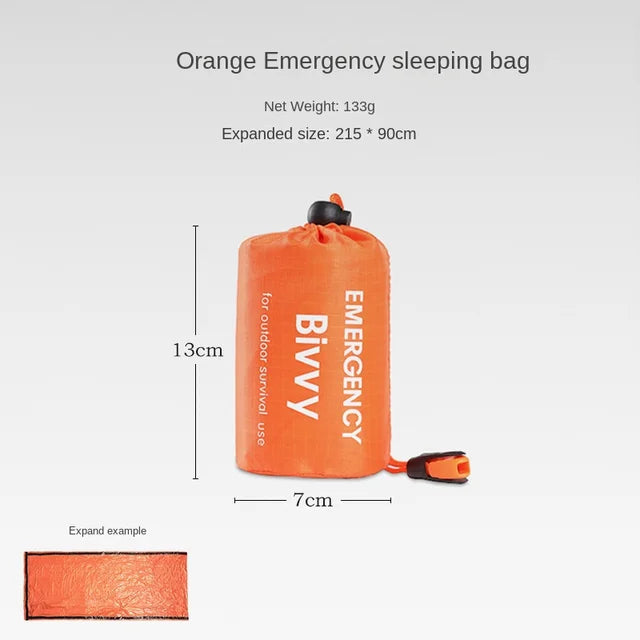 2-Person Emergency Shelter Survival Tent Kit