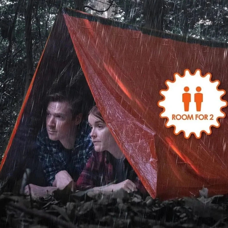 2-Person Emergency Shelter Survival Tent Kit