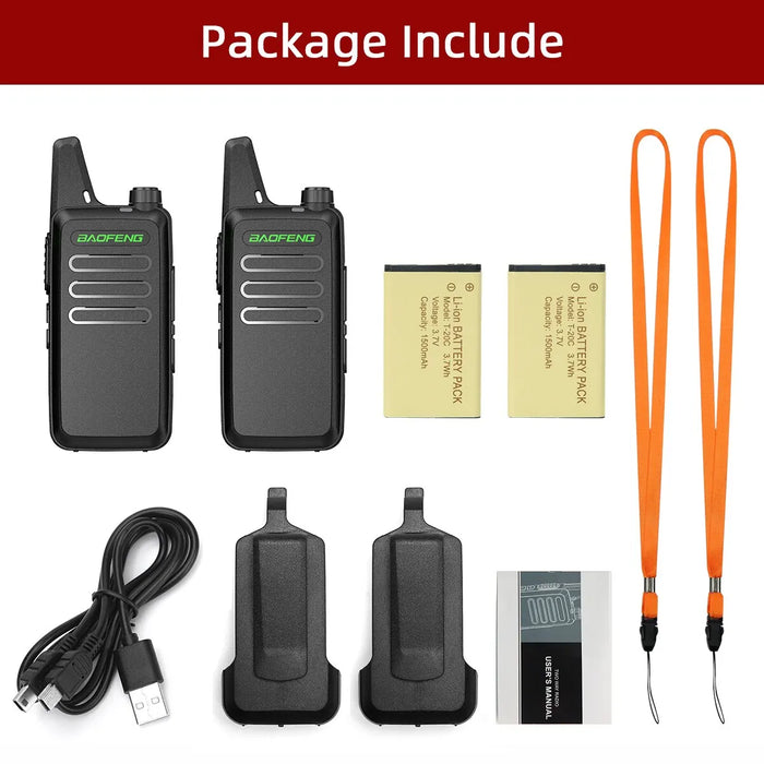 Mini Walkie Talkie BF-T20