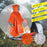 Disposable Aluminum Film Raincoat