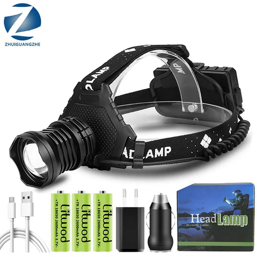 The Most Headlamp New Arrive Headlight Zoomable