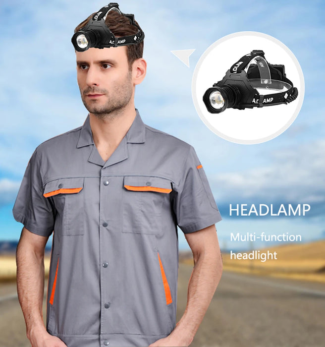 The Most Headlamp New Arrive Headlight Zoomable