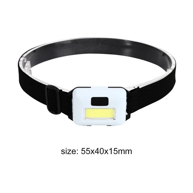 Mini 3 Modes Waterproof Headlamp