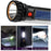 Led Solar Tactical Flashlight  Rechargeable Battery
