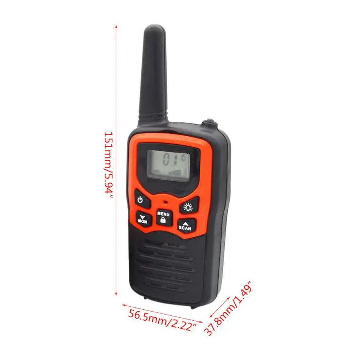 Walkie Talkies for Adults Long Range 2 Pack 2-Way Radios