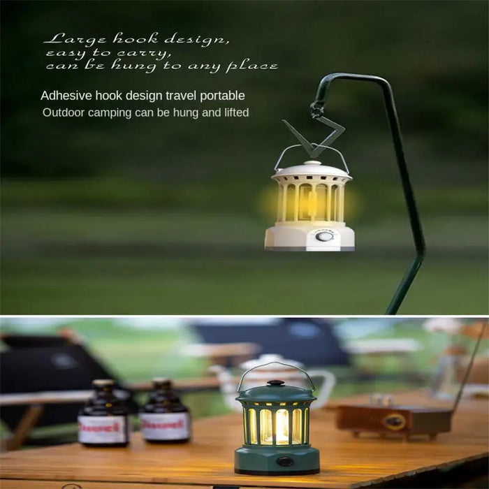Outdoor Camping Light With Magnetic Base Solar Light Outdoor