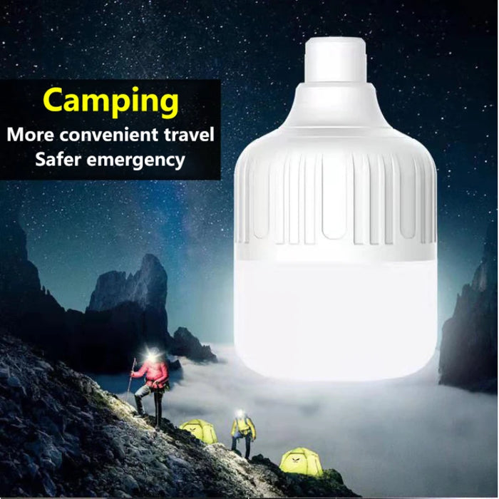 350W Portable Camping Lamp Battery Lantern Outdoor