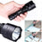 Powerful Red C8 Flashlight Tactical 1-Mode Predator Handheld