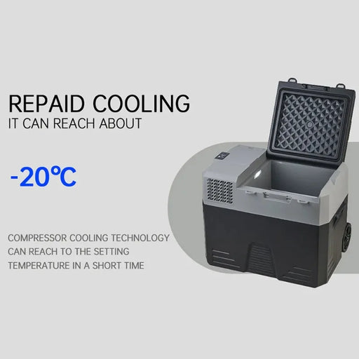 freezer dc fridge compressor portable solar optional