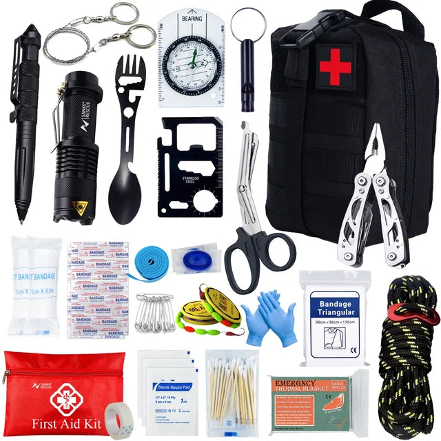 Survival Kit Camping Medical Bag