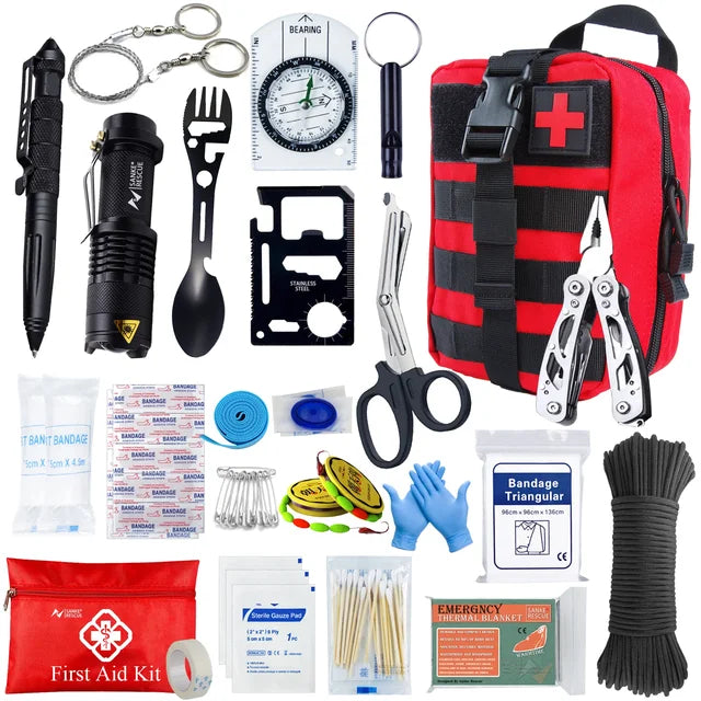 Survival Kit Camping Medical Bag