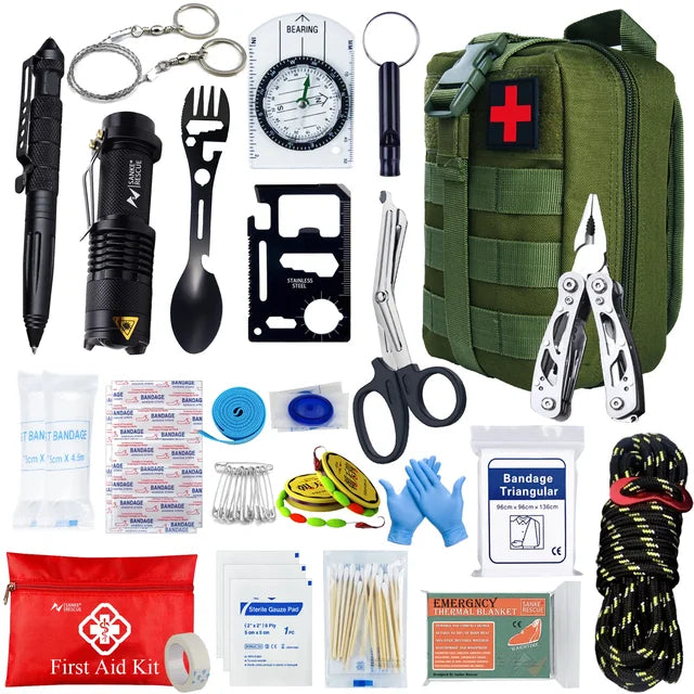 Survival Kit Camping Medical Bag