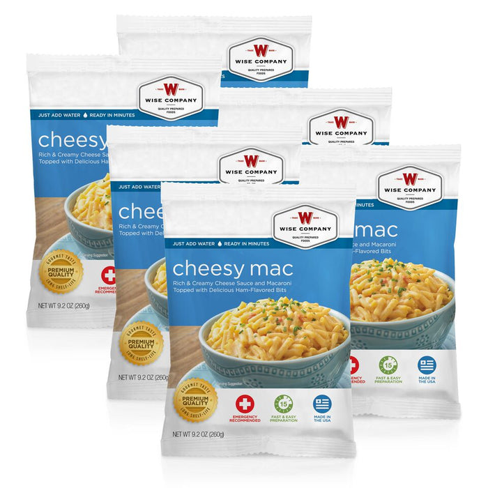 Cheesy Macaroni Cook in Pouch 6 Pack